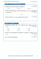 Vorschau - Klassenarbeiten - Fit für die Prüfung: Probeklassenarbeit zu Primzahlen, Teilern, ggT & kgV - Seite 1