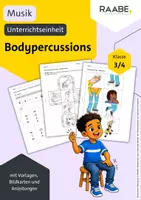 Vorschau - Mal- und Bastelvorlagen - Materialsammlung: Bodypercussion im Musikunterricht - Deckblatt