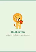 Vorschau - Spiele - Obst & Gemüse Kita – 23 Bildkarten - Seite 3
