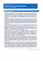 Vorschau - Arbeitsblätter - Globalisierung & Welthandel - WTO & internationale Märkte - Seite 1