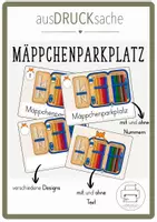 Vorschau - Merkblätter - Mäppchenparkplatz Fuchsklasse - Deckblatt