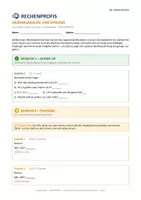 Vorschau - Arbeitsblätter - Dezimalzahlen, Einführung, Mathe, Klasse 4, Die Rechenprofis - Seite 1