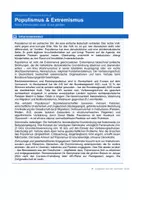 Vorschau - Arbeitsblätter - Populismus & Extremismus - politische Radikalisierung - Seite 1