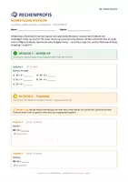 Vorschau - Arbeitsblätter - Schriftliches Divideren, Mathe, Klasse 4, Die Rechenprofis - Seite 1