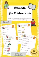 Vorschau - Arbeitsblätter - Texte für Lesetandems Kl. 1 (passend zum Zebra-Lehrwerk) - Deckblatt