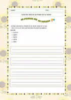 Vista previa - Hojas de trabajo - Cuaderno multinivel de escritura creativa - página 3