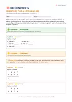 Vorschau - Arbeitsblätter - Plus & Minus bis 1.000, Mathe, Klasse 3, Die Rechenprofis - Seite 2