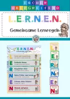 Vorschau - Fördermaterial/Inklusion - L.E.R.N.E.N. – Lernregeln als Poster für den Klassenraum - Deckblatt