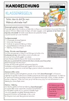 Vorschau - Arbeitsblätter - Klassenregeln 1. Klasse – spielerisch einführen | Hasenklasse - Seite 1