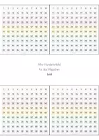 Vorschau - Merkblätter - Mini-Hundertertafel für das Mäppchen - Seite 3