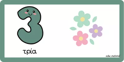Προεπισκόπηση - Flashcards - Ετικέτες με τους αριθμούς 1-20 για το τετράδιο μαθηματικών - Σελίδα 3