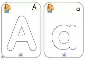 Vorschau - Arbeitsblätter - Materialpaket A a, I i, M m, O o – Kneten, Muggelsteine legen & Nachspuren | Buchstaben lernen - Seite 2