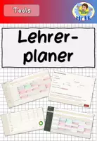 Vorschau - Anderer Materialtyp - Digitaler Lehrerkalender 2026/27 – Wochenplanung, Noten, Anwesenheit, Sitzplan | alle Bundesländer | offline - Deckblatt