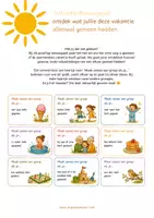Voorbeeld - Mijn Vakantie PDF - Pagina 2