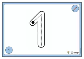 Vorschau - Präsentationen/Tafelbilder - Digitale Tafelbilder zur Zahleinführung 1-10 - Seite 3