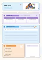 Vorschau - Arbeitsblätter - My Pet – Wortschatz, Simple Present & Schreibaufgabe 3 Klasse MS - Seite 2