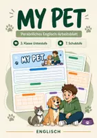 Vorschau - Arbeitsblätter - My Pet – Wortschatz, Simple Present & Schreibaufgabe 3 Klasse MS - Deckblatt