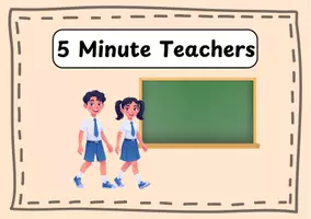 Vorschau - Merkblätter - 5 Minute Teacher/s - Karten für den Englischunterricht - Seite 1