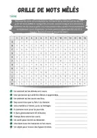 Vorschau - Arbeitsblätter - La rentrée ⎮ Mots mêlés et quiz de vocabulaire - Classe 7-10 3e-2nde - Seite 1