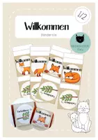 Vorschau - Bildkarten - Fuchsklasse Willkommen - Deckblatt
