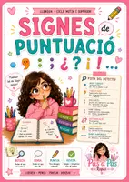 Vista previa - Hojas de trabajo - Signes de puntuació, Cicle mitjà i superior - Portada