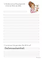 Vorschau - Arbeitsblätter - Diagnosebogen Klasse 3 Deutsch - Wiederholung - Seite 3