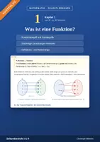 Vorschau - selbst erstellte Cliparts/Grafiken - Kapitel 1 Was ist eine Funktion? - Deckblatt