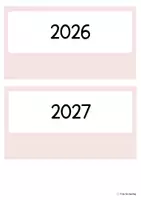 Vorschau - Präsentationen/Tafelbilder - Tafelkalender – Datum, Wochentage, Monate, Jahreszeiten & Wetter | Rosé - Seite 3