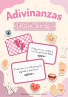 Vista previa - Juegos / Gamificación - Adivinanzas partes del cuerpo - Portada