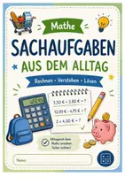 Vorschau - Arbeitsblätter - Sachaufgaben Mathe - Sachaufgaben aus dem Alltag Klasse 2/3 - Deckblatt