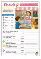 Vorschau - Arbeitsblätter - Sachaufgaben Mathe - Sachaufgaben aus dem Alltag Klasse 2/3 - Seite 1