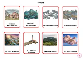 anteprima - Flashcard - La Fabbrica dei Racconti! | Kit didattico di Scrittura Creativa e Revisione - Pagina 3