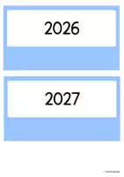 Vorschau - Präsentationen/Tafelbilder - Tafelkalender – Datum, Wochentage, Monate, Jahreszeiten & Wetter | Pastellblau - Seite 3