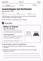 Vorschau - Arbeitsblätter - Basisscreenings Kernkompetenzen Klasse 7–8 – 15er Bundle - Seite 1