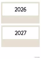 Vorschau - Präsentationen/Tafelbilder - Tafelkalender – Datum, Wochentage, Monate, Jahreszeiten & Wetter | Beige - Seite 3