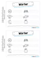 Vorschau - Arbeitsblätter - Mini-Heftchen: Halloween - 2. Klasse (25 Arbeitsblätter) - Seite 3