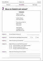 Vorschau - Arbeitsblätter - Gedichte Form und Wirkung Klasse 7–8 - Seite 3