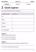 Vorschau - Arbeitsblätter - Zuhören und Mitschriften Klasse 7–8 - Seite 2