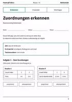 Vorschau - Arbeitsblätter - Proportionale antiproportionale Zuordnungen Klasse 7–8 - Deckblatt