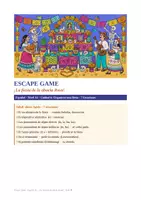 Vorschau - Arbeitsblätter - Escape Game: "La fiesta de la abuela Rosa" - Deckblatt