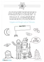 Vorschau - Arbeitsblätter - Materialpaket zu Halloween: 1. Klasse (25 Arbeitsblätter) - Seite 1