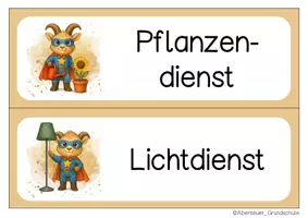 Vorschau - Anderer Materialtyp - Steinbockklasse Klassendienste Klassentier Steinbock - Seite 3