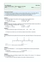 Vorschau - Arbeitsblätter - Mathematik: Natürliche Zahlen - Vergleichen und Ordnen (Empfehlung Gymnasium Klasse 5) - Deckblatt