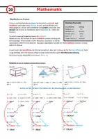 Vorschau - Arbeitsblätter - Geometrie - Oberfläche von Prismen (Lernzeit 20) - Deckblatt