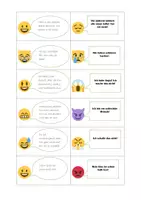 Vorschau - Arbeitsblätter - Gedanken umwandeln - Karten - Emojis mit Sprechblasen - Seite 2