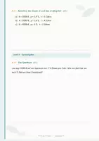 Vorschau - Arbeitsblätter - Fit für die 4. Klasse Mittelschule – Mathematik-Wiederholungscheck mit Abschlusstest & Lösungen - Seite 3