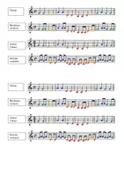 Vorschau - Arbeitsblätter - Thema und Variationen mit Boomwhackers - Seite 2