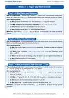 Vorschau - Prüfungsvorbereitung - 14-Tage-Lernplan: Primzahlen, Teiler, ggT & kgV meistern (Mit Lernprotokoll & Schnellcheck) - Seite 1