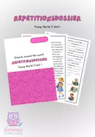 Vorschau - Arbeitsblätter - Materialpaket - Young World 3 - Unit 1 "Schools around the world" - Seite 1