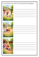 Vorschau - Arbeitsblätter - Materialpaket - Young World 3 - Unit 3 "Help" - Seite 3